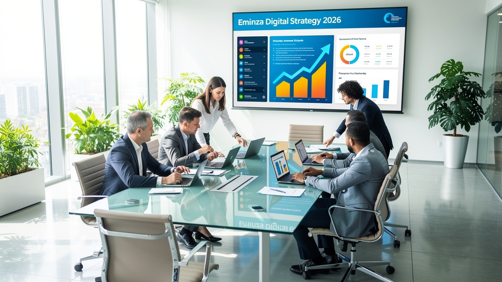 Eminza en 2026 : stratégie digitale et croissance de l'entreprise